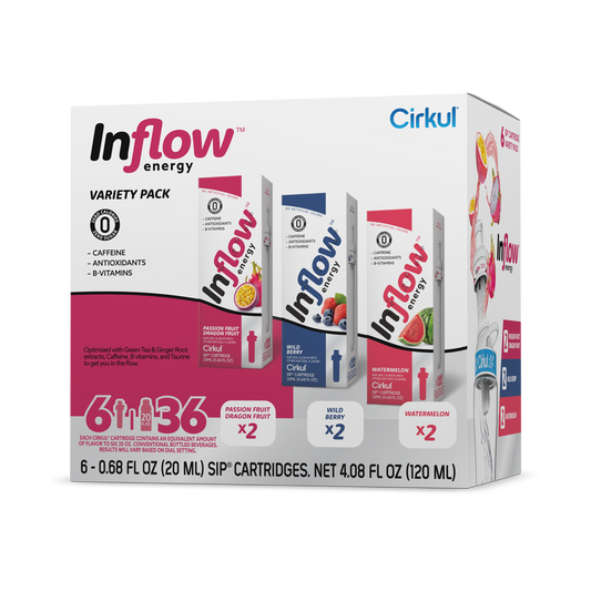 Inflow Energy® 6-Pack Variety Pack