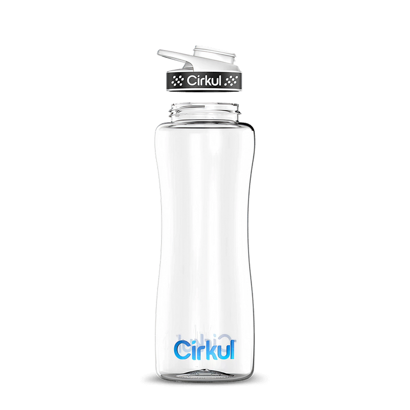 62oz. Plastic Bottle & Comfort Grip Lid