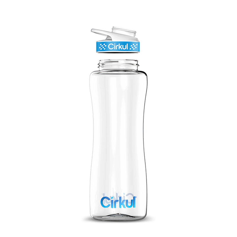 62oz. Plastic Bottle & Comfort Grip Lid