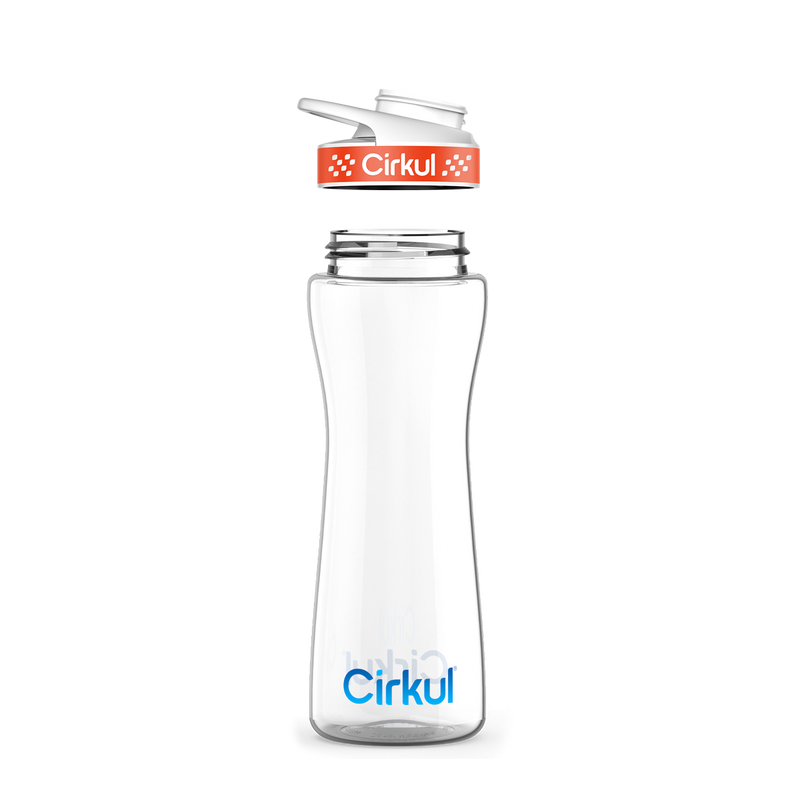62oz. Plastic Bottle & Comfort Grip Lid