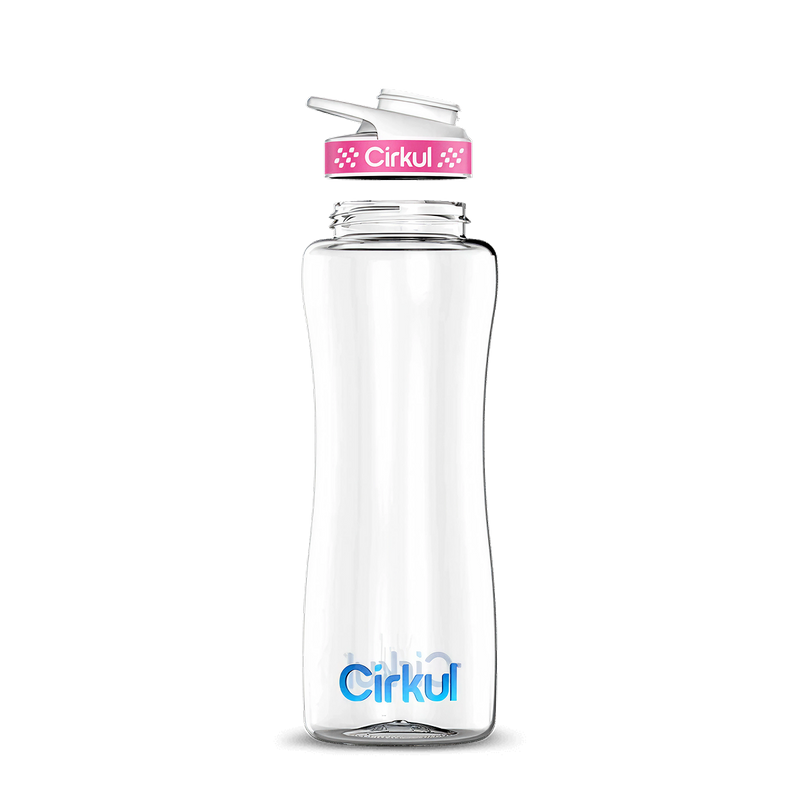 62oz. Plastic Bottle & Comfort Grip Lid
