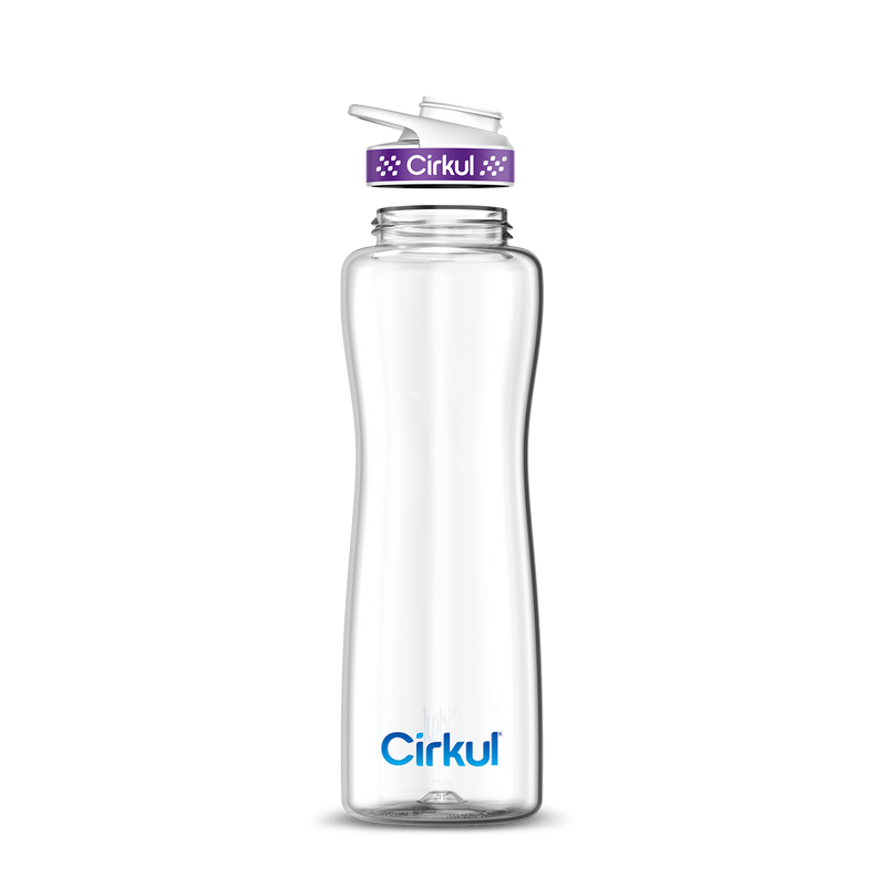 62oz. Plastic Bottle & Comfort Grip Lid