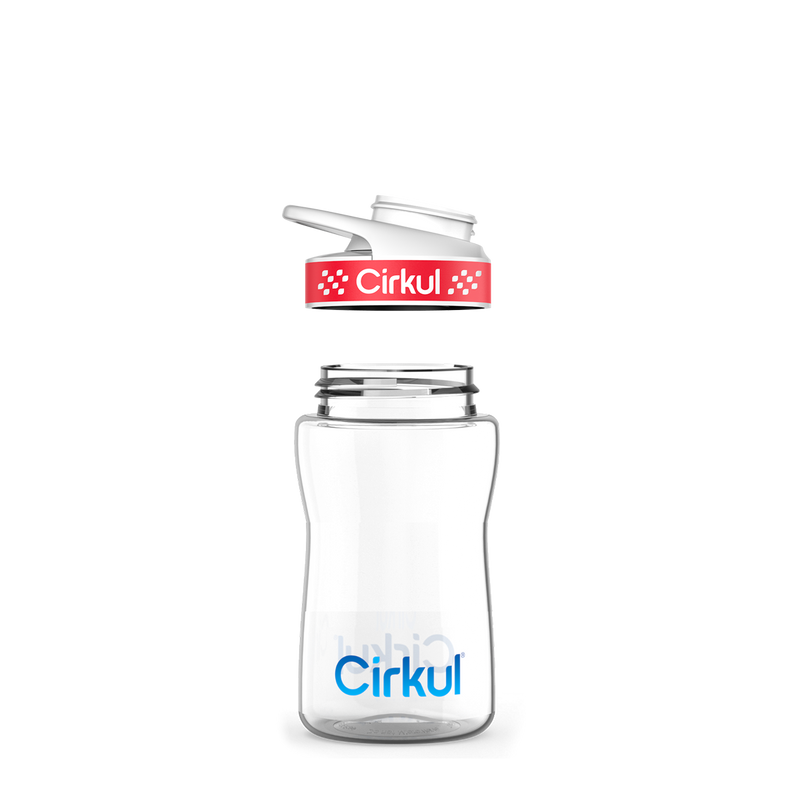 62oz. Plastic Bottle & Comfort Grip Lid