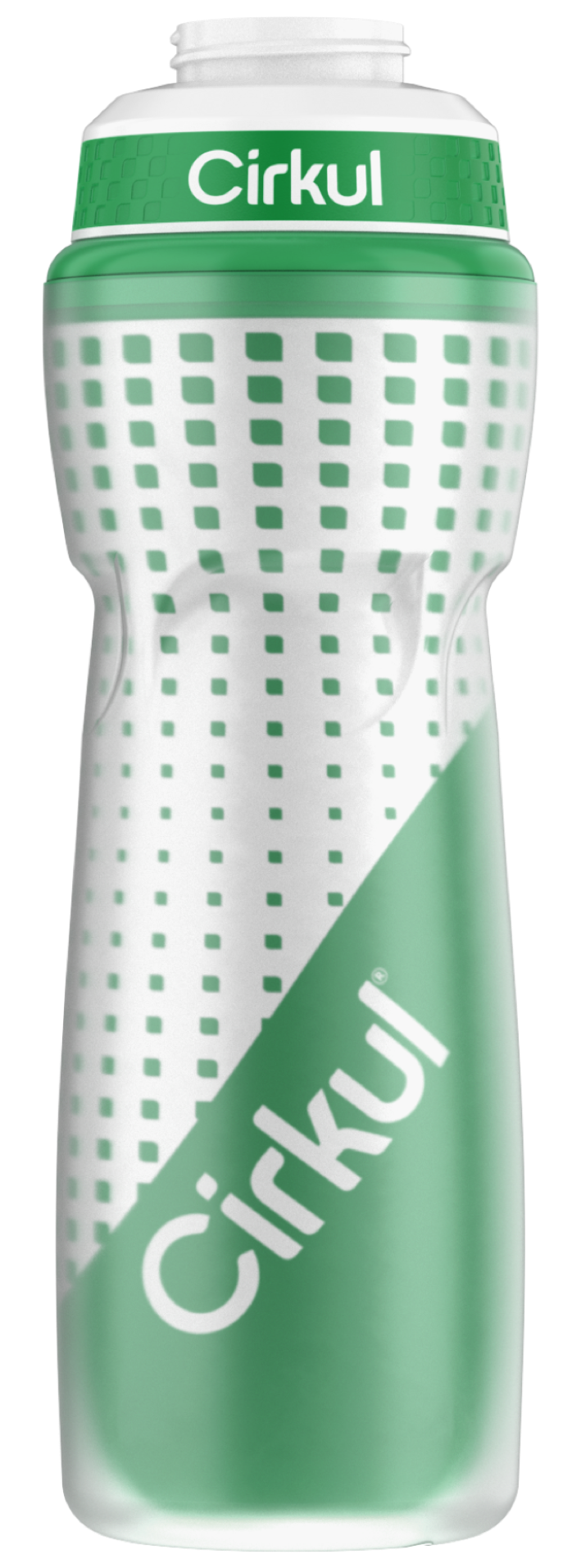 32oz. Insulated Squeeze Plastic Bottle & Sport Lid