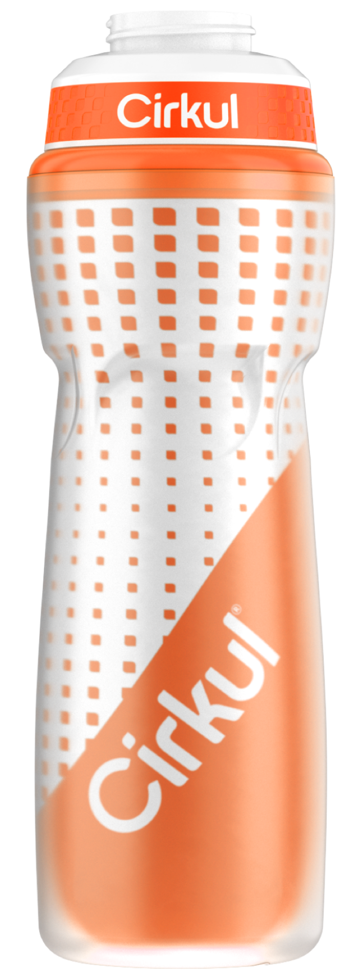 32oz. Insulated Squeeze Plastic Bottle & Sport Lid