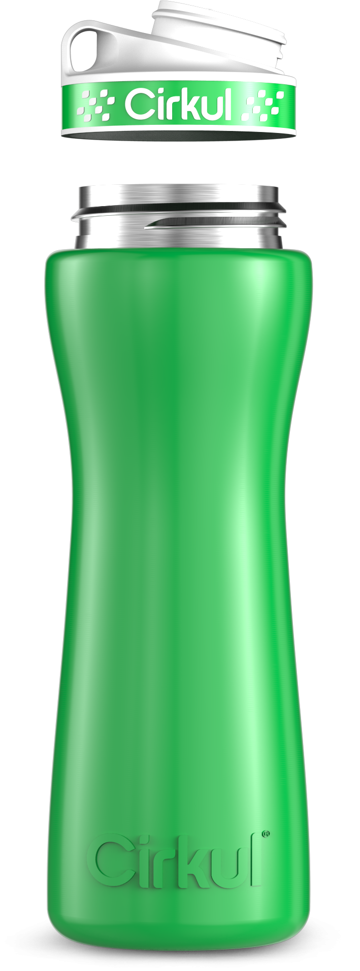 Custom 32oz. Stainless Steel Bottle & Comfort Grip Lid