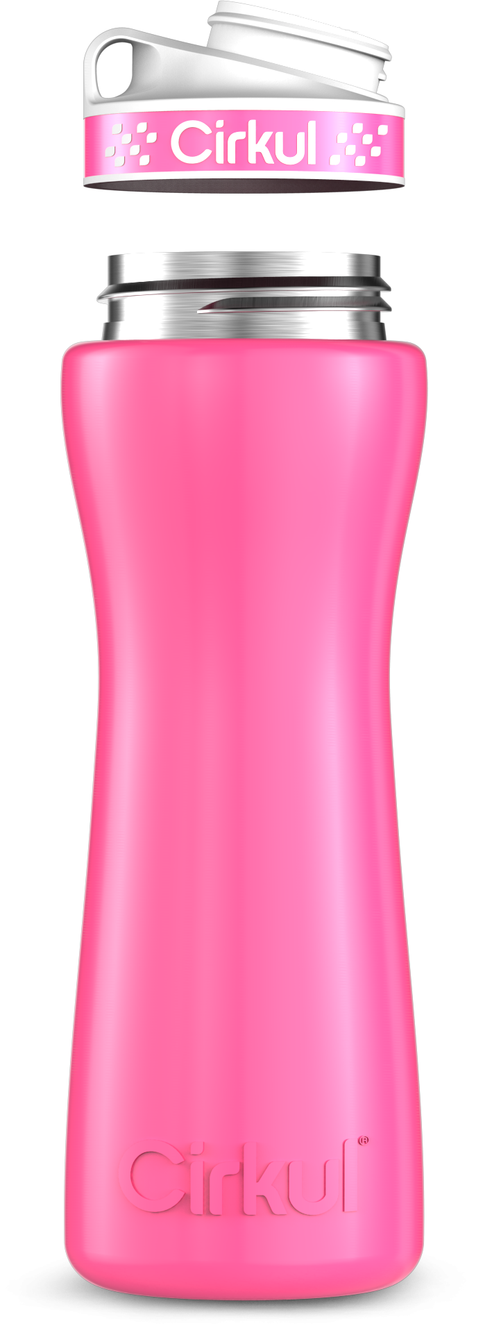 Custom 32oz. Stainless Steel Bottle & Comfort Grip Lid