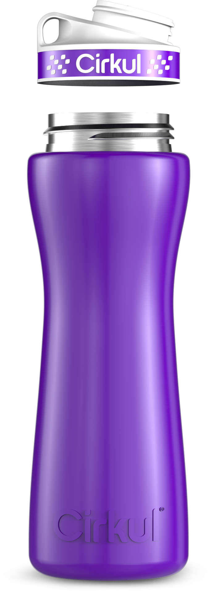 Custom 32oz. Stainless Steel Bottle & Comfort Grip Lid